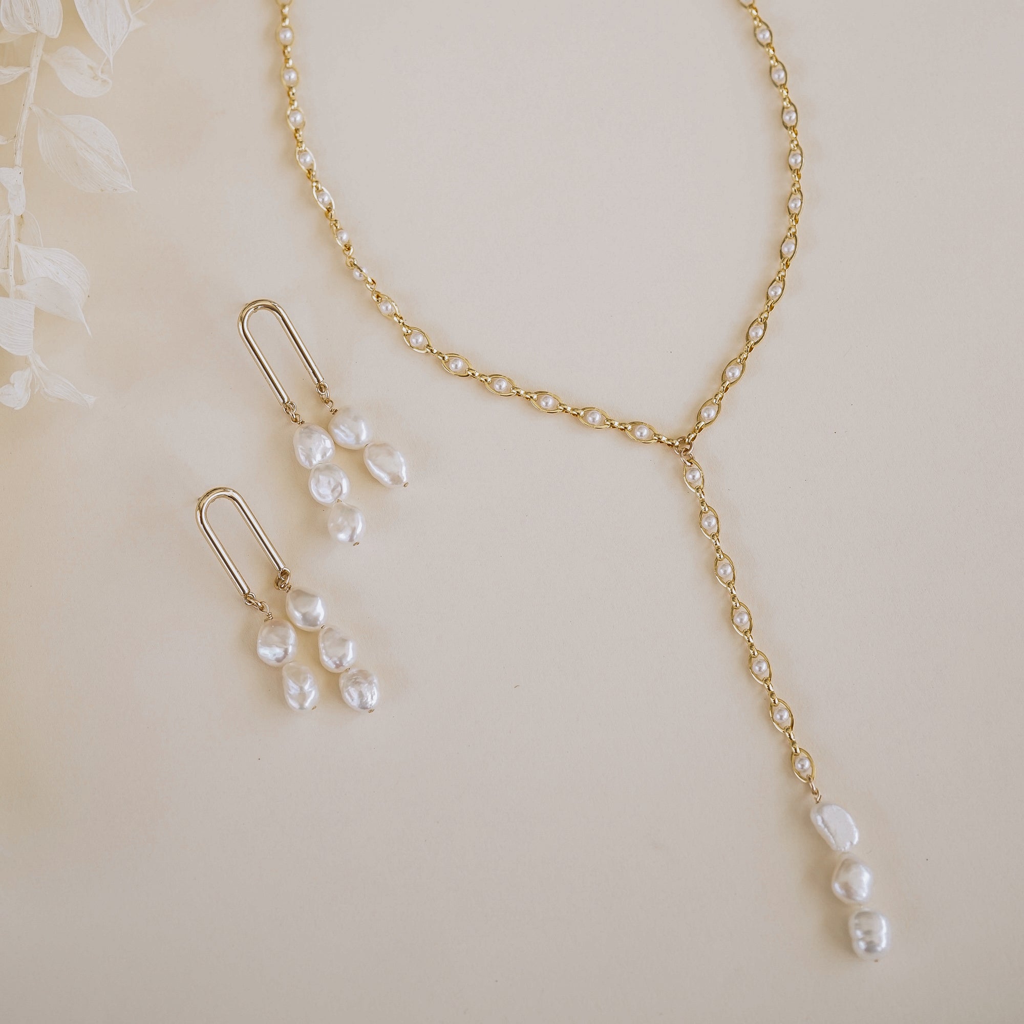 Sydney Pearl Earrings - Wander + Lust Jewelry