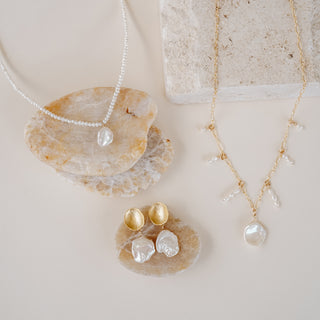 Halle Pearl Necklace