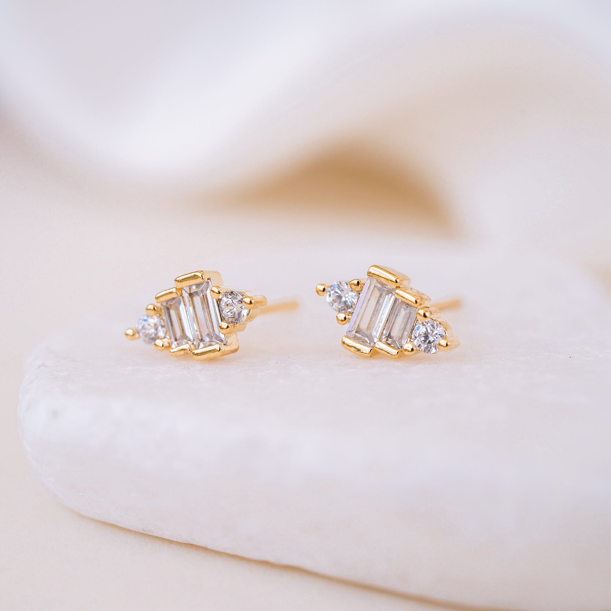 Rayna Crystal Studs - Wander + Lust Jewelry