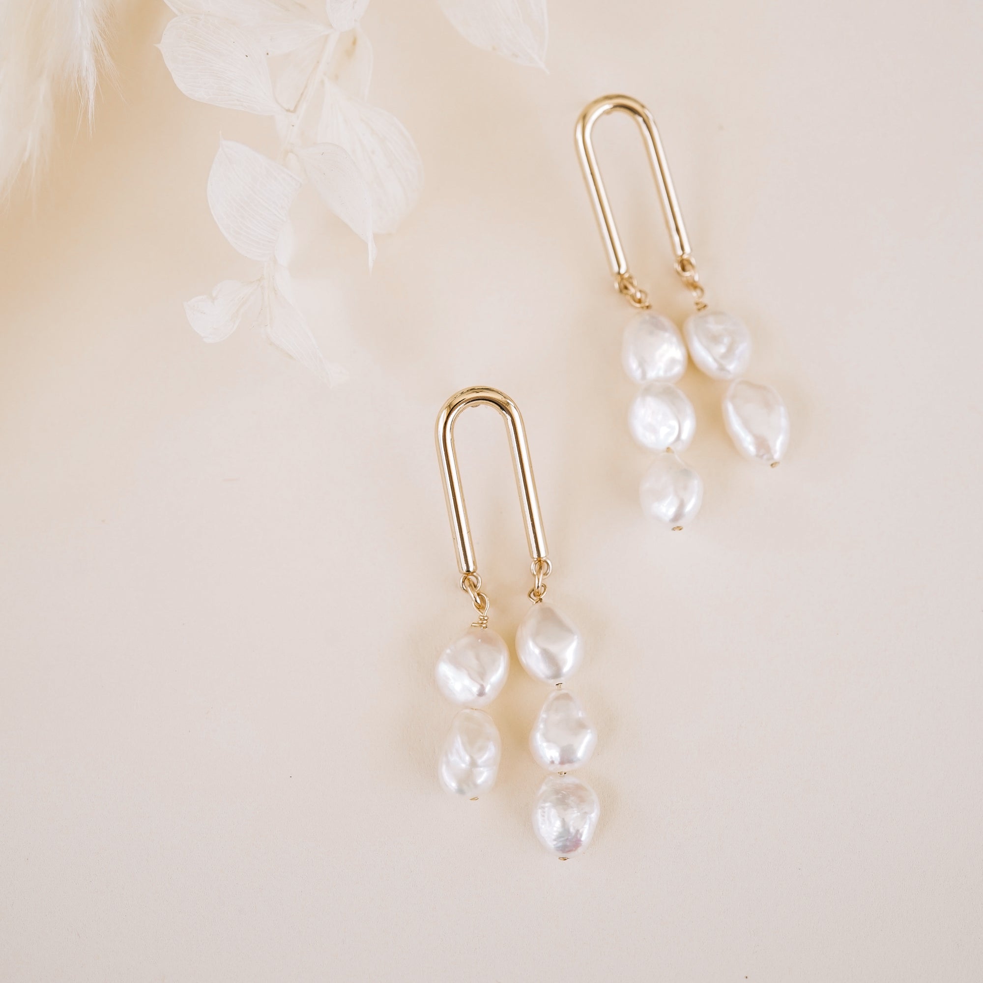 Sydney Pearl Earrings - Wander + Lust Jewelry