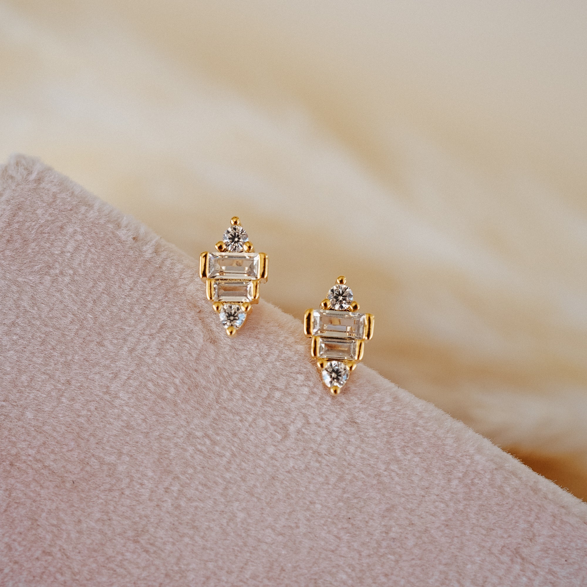 Rayna Crystal Studs - Wander + Lust Jewelry