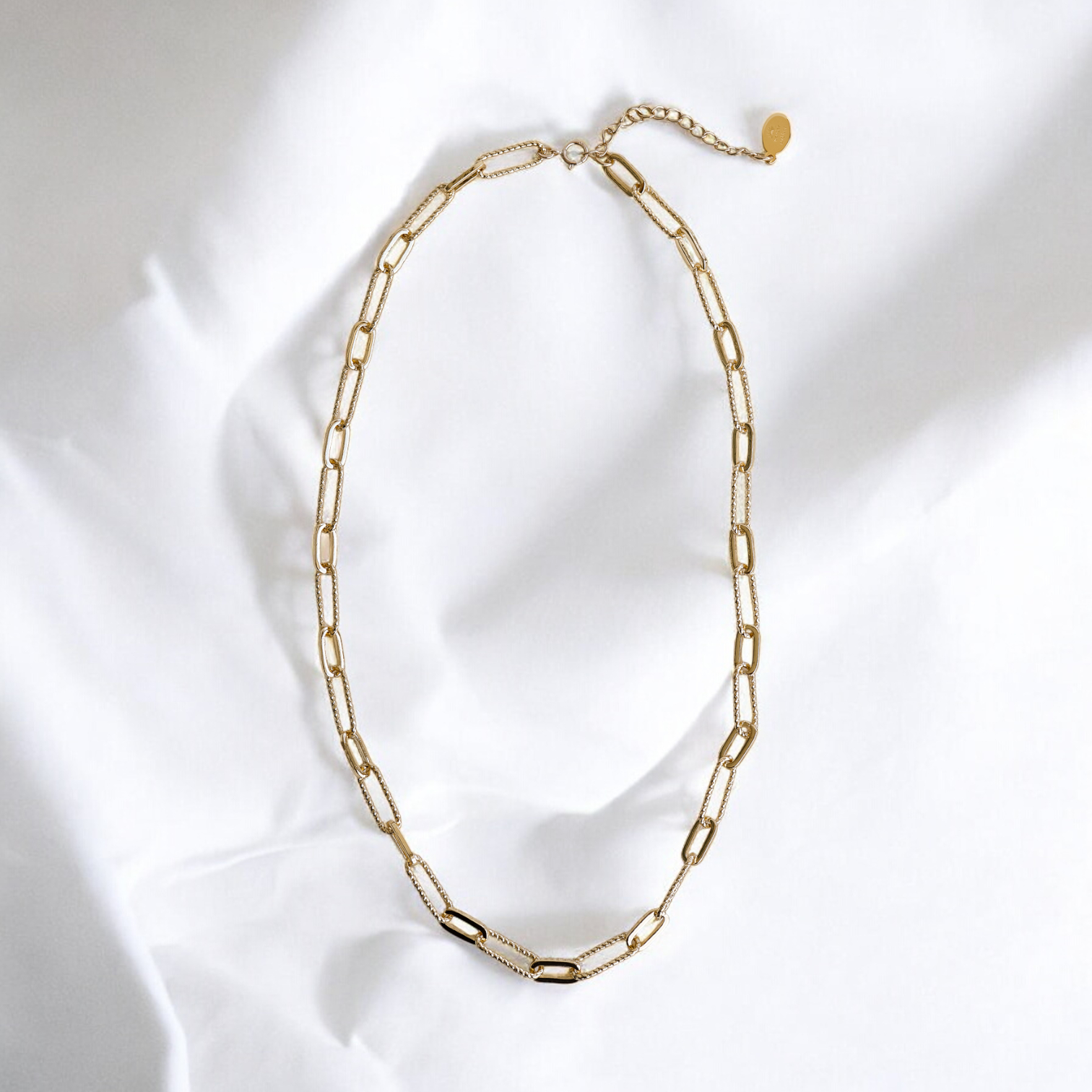 Simone Gold Paperclip Chain
