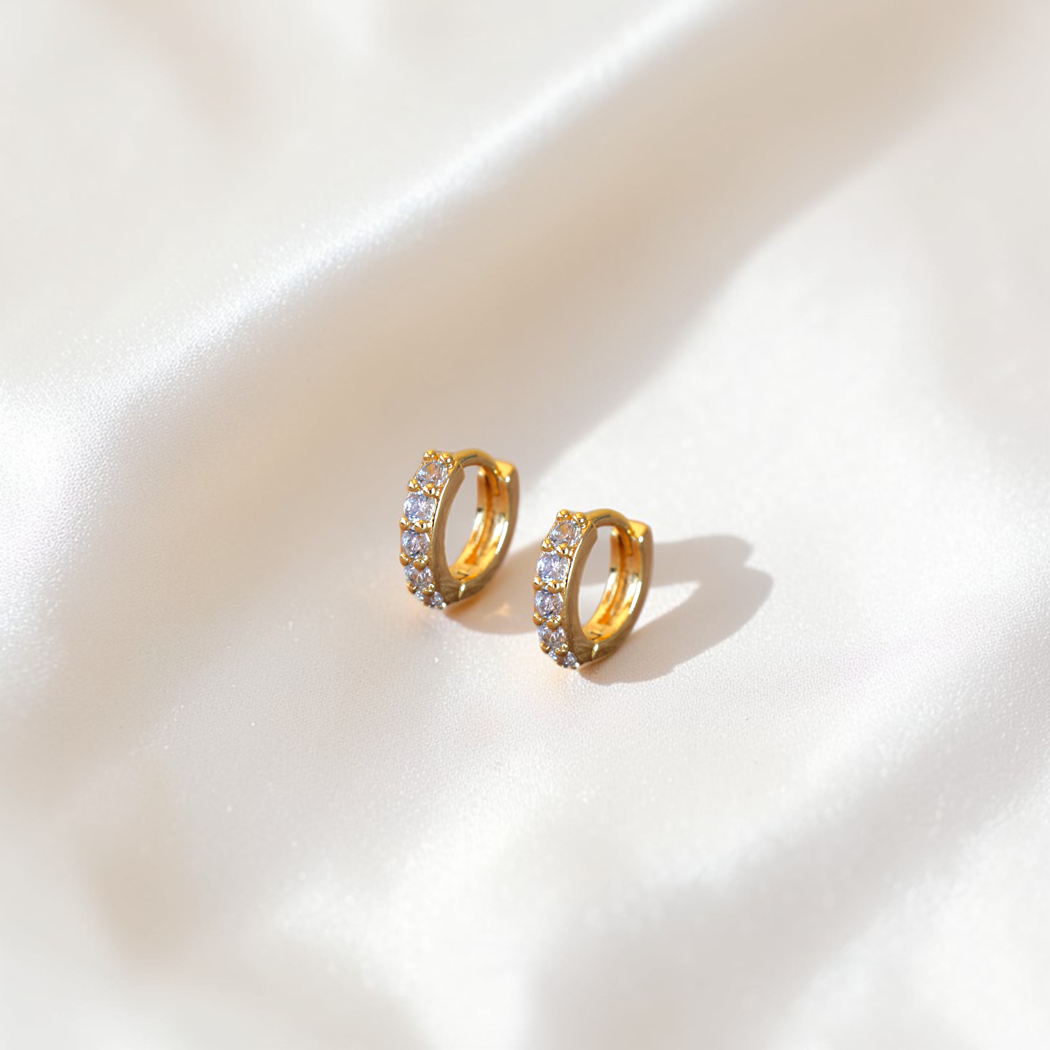 Ava Tiny Hoops - Wander + Lust Jewelry