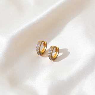 Ava Tiny Hoops - Wander + Lust Jewelry