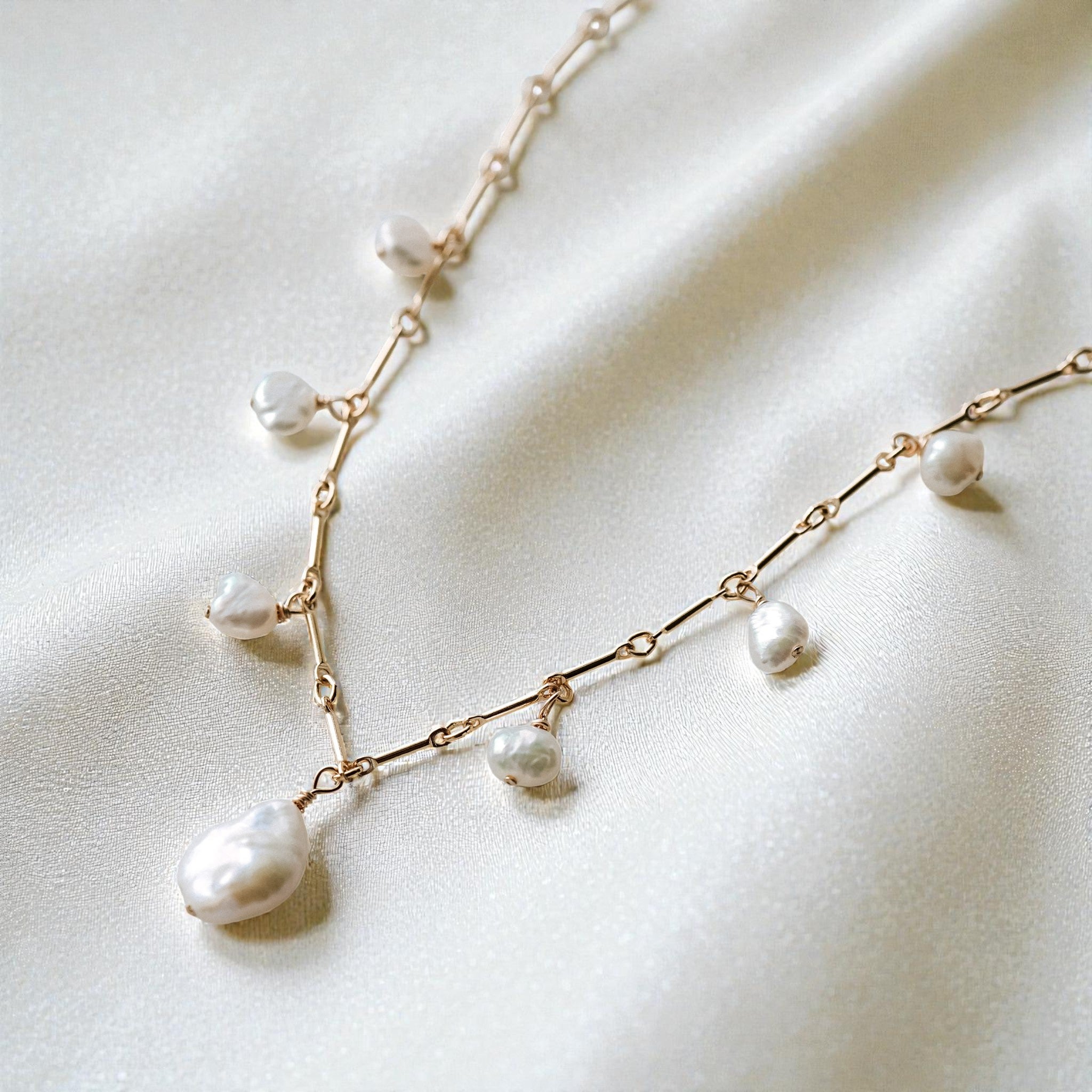Tula Pearl Necklace - Wander + Lust Jewelry