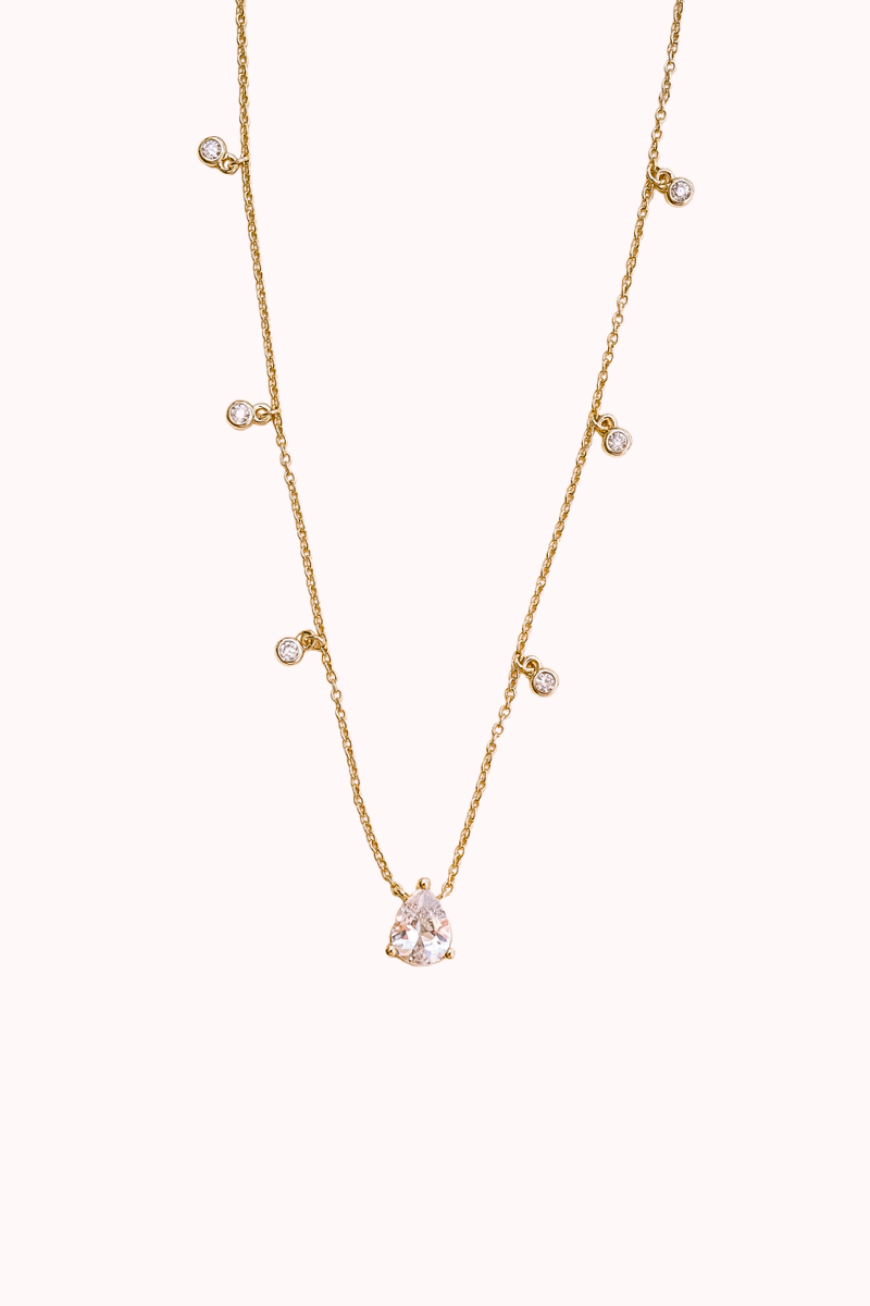 Georgina Dewdrop Necklace - Wander + Lust Jewelry