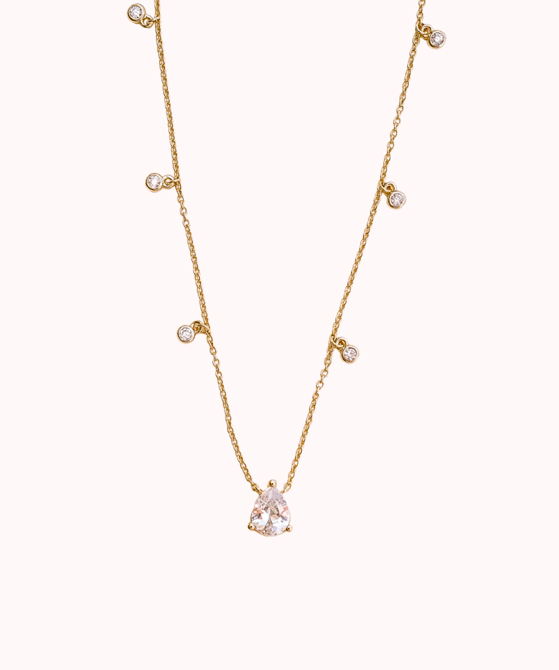 Georgina Dewdrop Necklace - Wander + Lust Jewelry