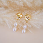 Shelly Pearl Drop Earrings - Wander + Lust Jewelry