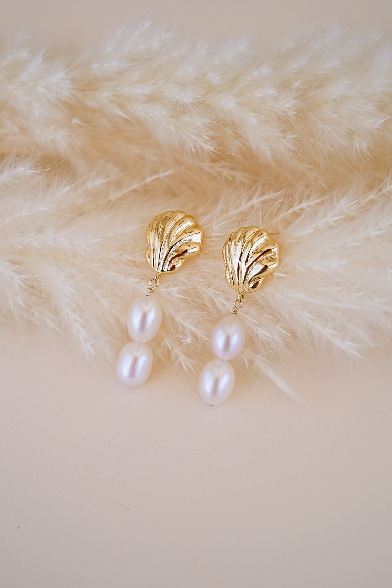 Shelly Pearl Drop Earrings - Wander + Lust Jewelry
