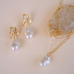 Elowen Pearl Pendant Necklace - Wander + Lust Jewelry