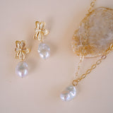 Elowen Pearl Pendant Necklace - Wander + Lust Jewelry