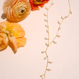 Whispering Pearl Lariat Necklace - Wander + Lust Jewelry