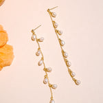 Whispering Pearl Drop Earrings - Wander + Lust Jewelry