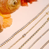 Georgina Pear Cut Tennis Bracelet - Wander + Lust Jewelry