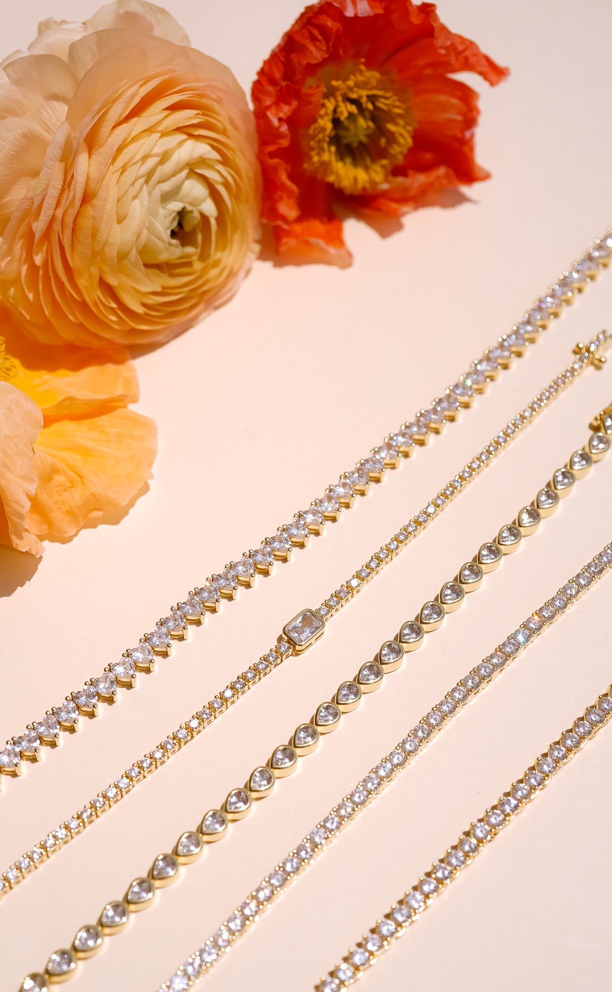 Georgina Pear Cut Tennis Bracelet - Wander + Lust Jewelry