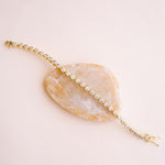 Georgina Pear Cut Tennis Bracelet - Wander + Lust Jewelry