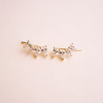 Georgina Pear Cut Ear Climber - Wander + Lust Jewelry