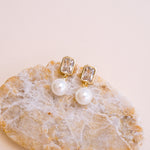 Amelia Pearl Drop Earrings - Wander + Lust Jewelry