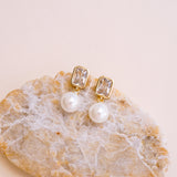 Amelia Pearl Drop Earrings - Wander + Lust Jewelry