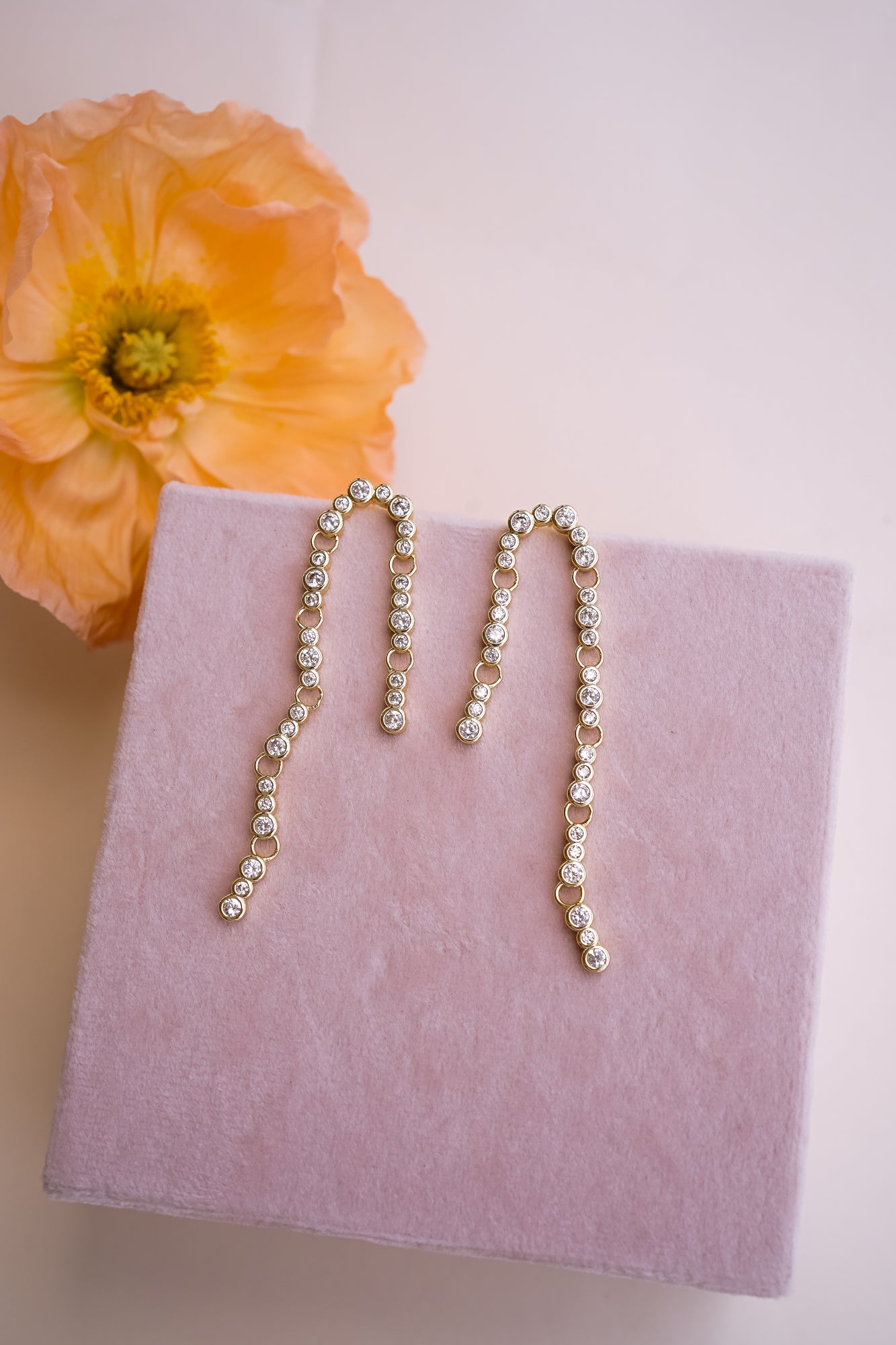 Noelle Waterfall Earrings - Wander + Lust Jewelry
