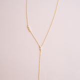Noelle Waterfall Y Necklace