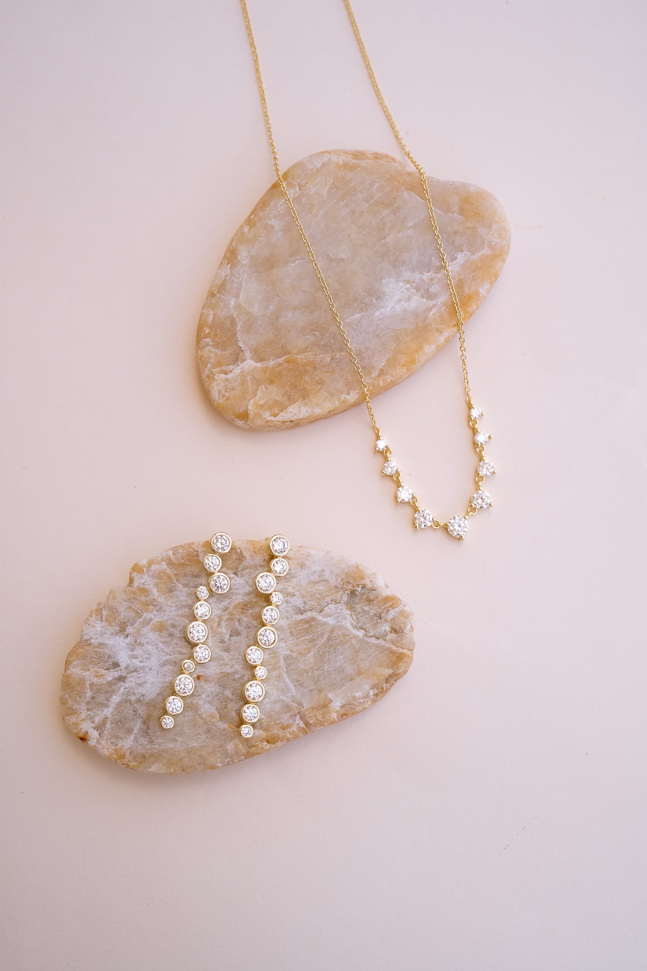 Celestial Cascade Drop Earrings - Wander + Lust Jewelry