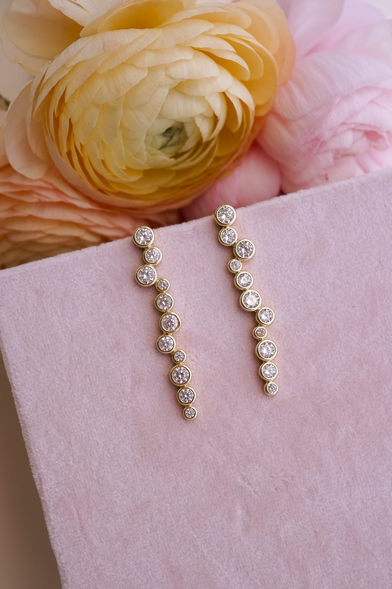 Celestial Cascade Drop Earrings - Wander + Lust Jewelry