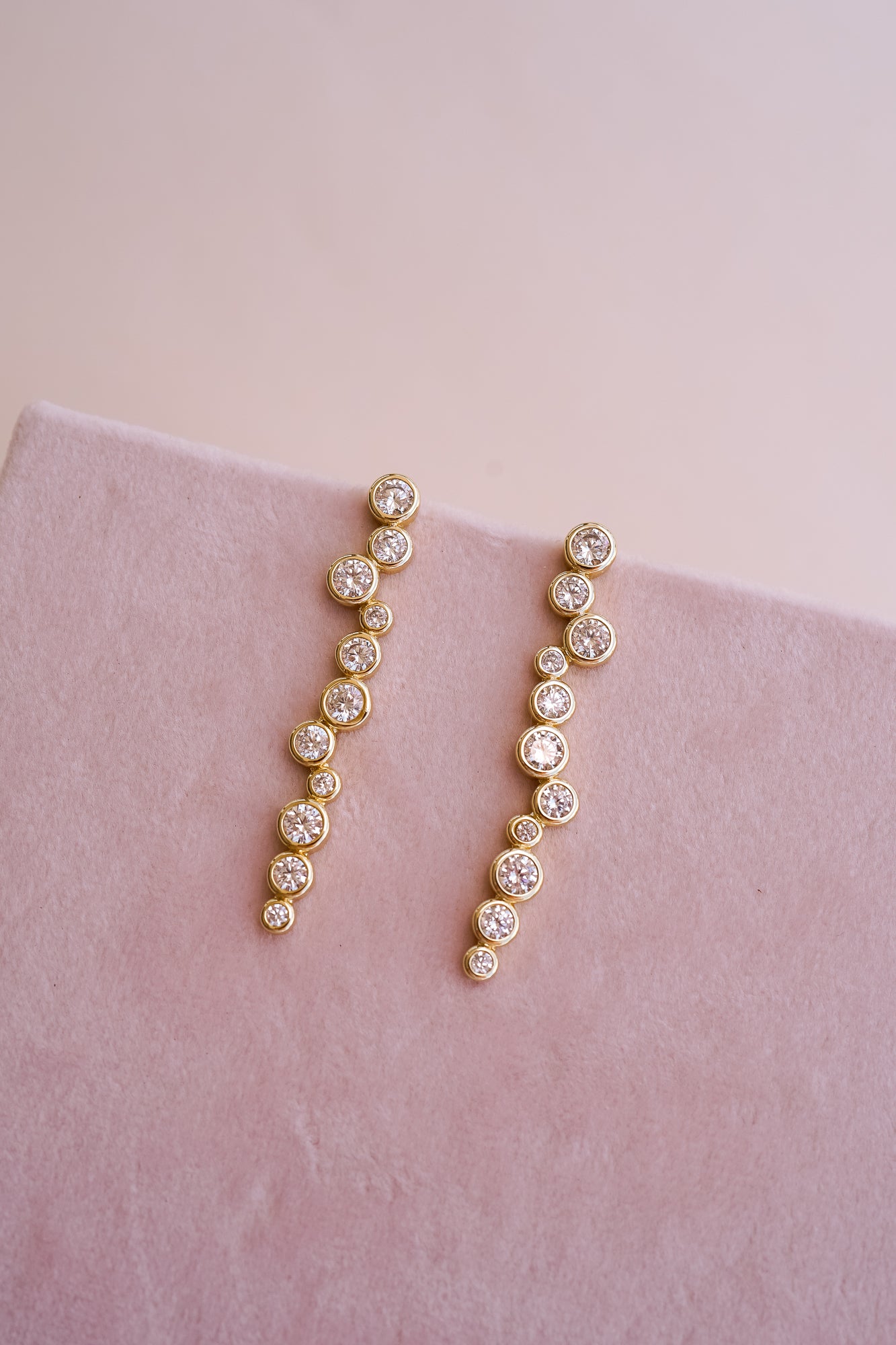 Celestial Cascade Drop Earrings - Wander + Lust Jewelry