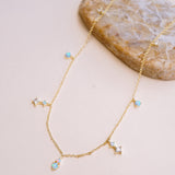 Mystic Sky Opal Necklace - Wander + Lust Jewelry