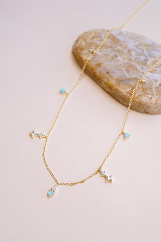 Mystic Sky Opal Necklace