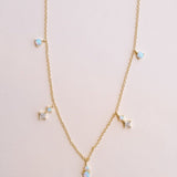 Mystic Sky Opal Necklace - Wander + Lust Jewelry