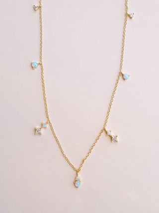 Mystic Sky Opal Necklace