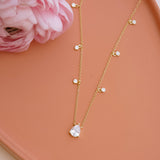 Georgina Dewdrop Necklace - Wander + Lust Jewelry