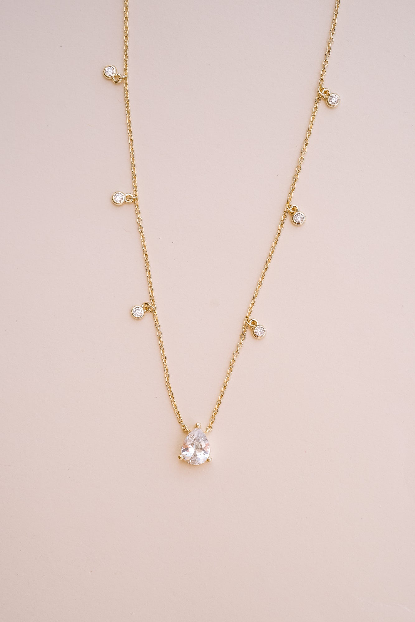 Georgina Dewdrop Necklace - Wander + Lust Jewelry