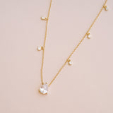 Georgina Dewdrop Necklace - Wander + Lust Jewelry