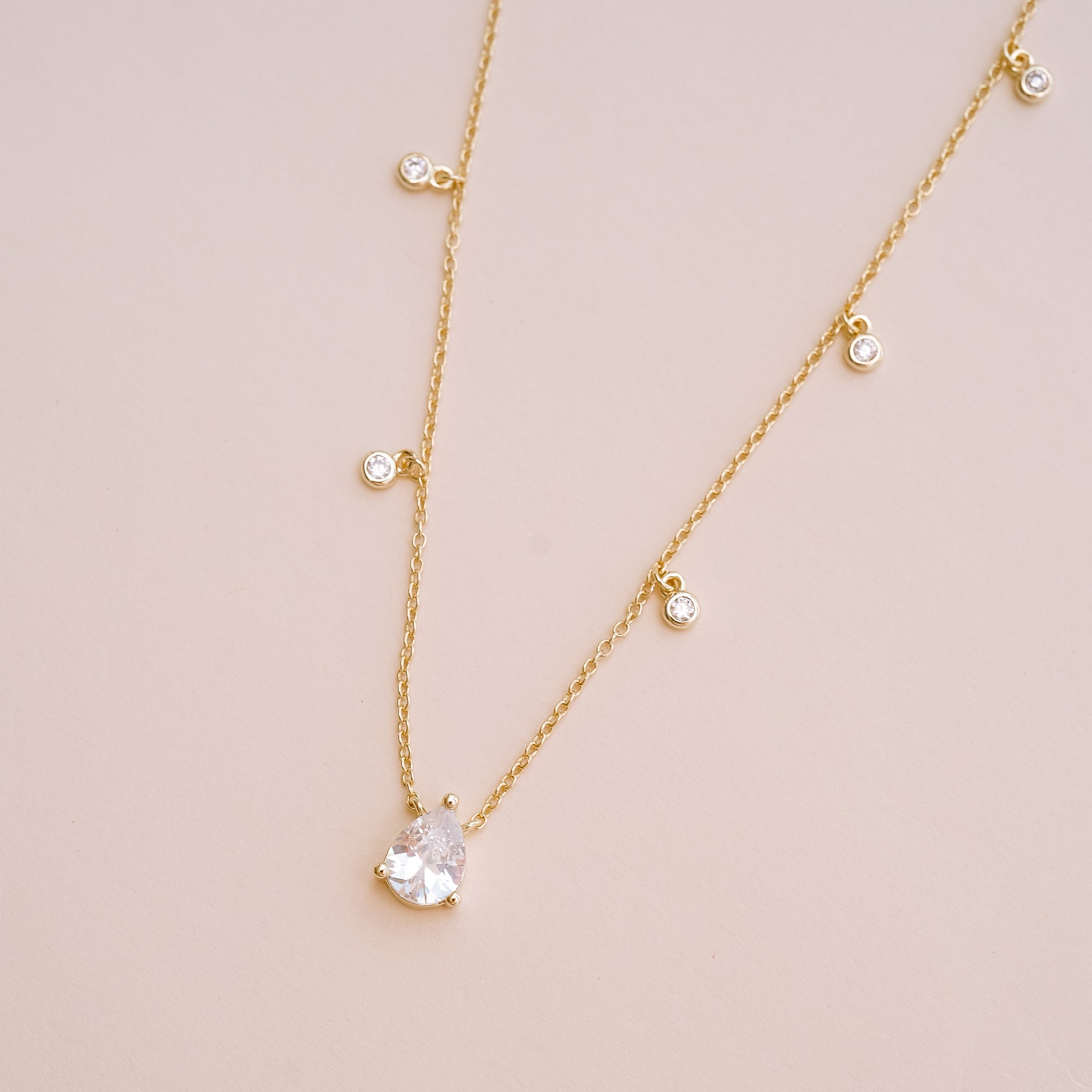 Georgina Dewdrop Necklace - Wander + Lust Jewelry