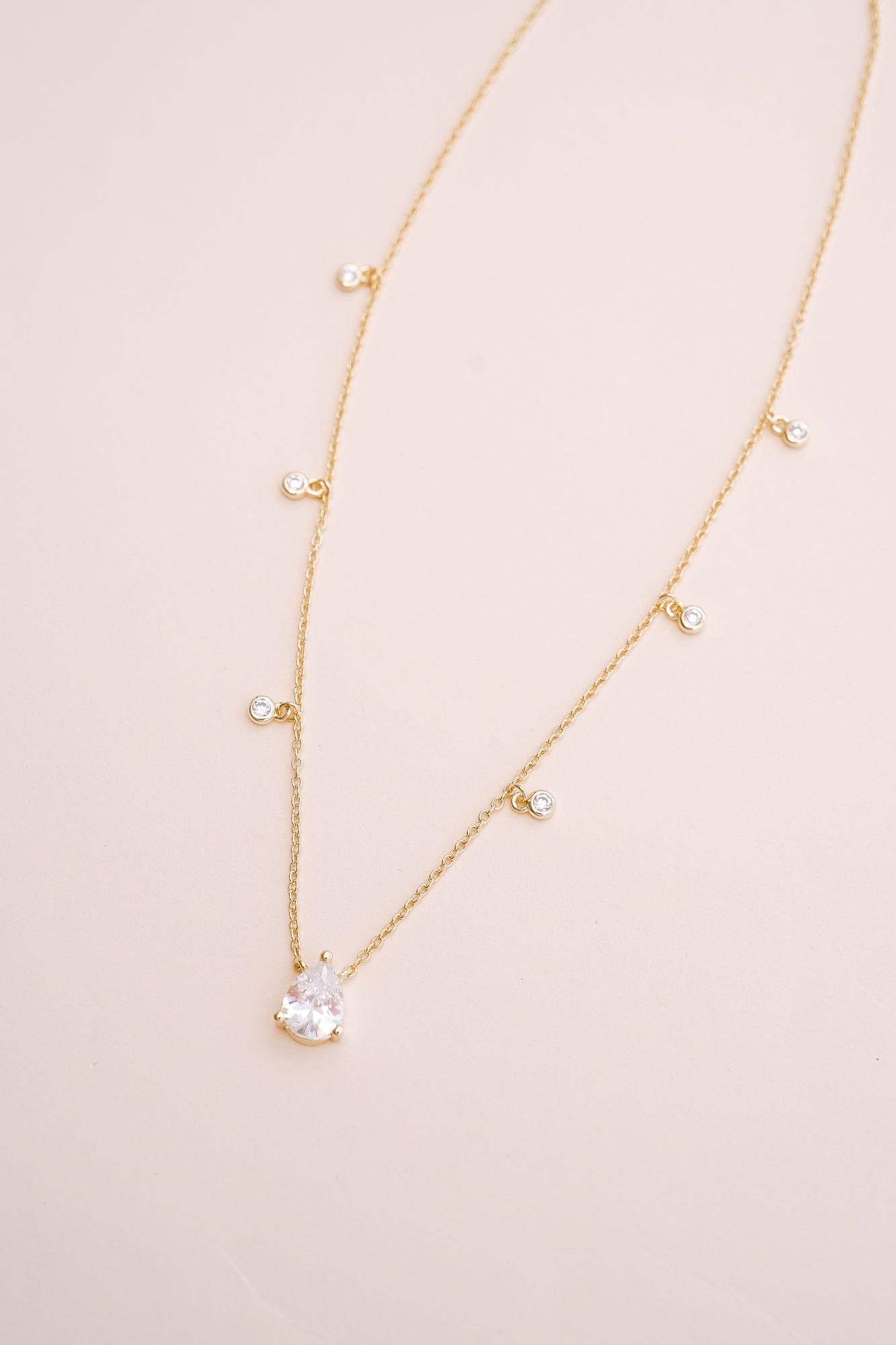 Georgina Dewdrop Necklace - Wander + Lust Jewelry