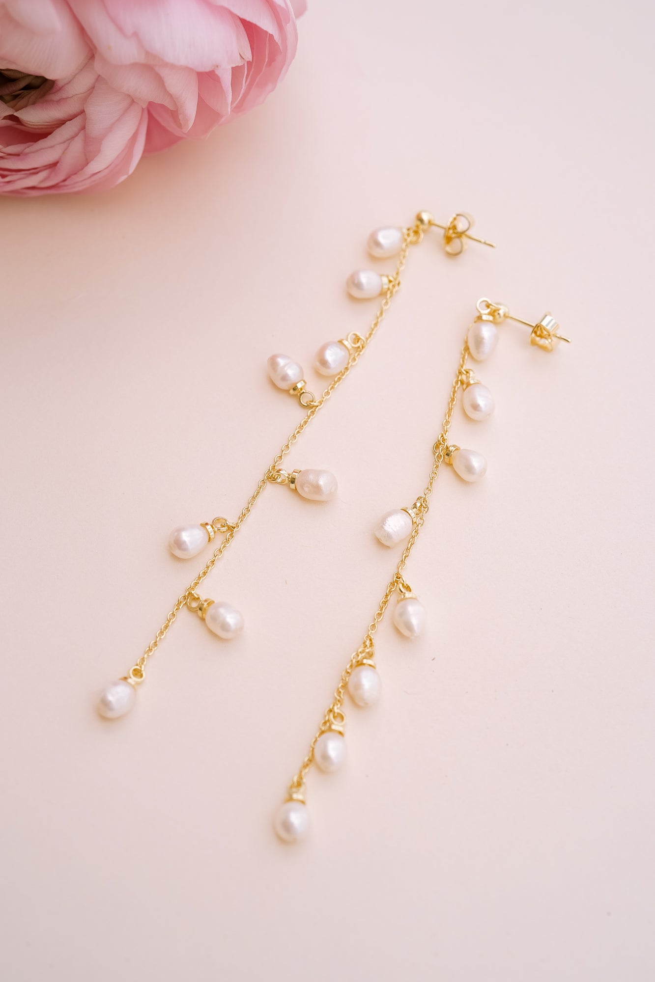 Whispering Pearl Drop Earrings - Wander + Lust Jewelry