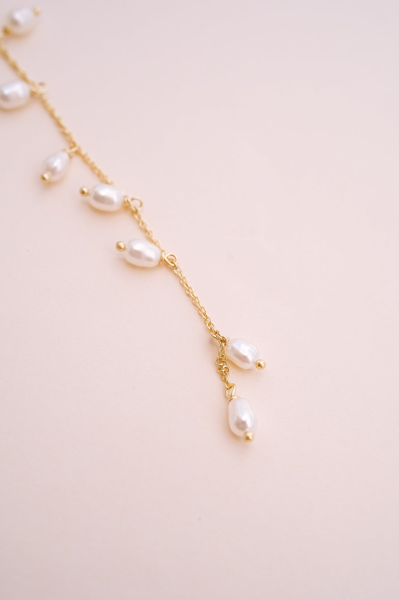 Whispering Pearl Lariat Necklace - Wander + Lust Jewelry