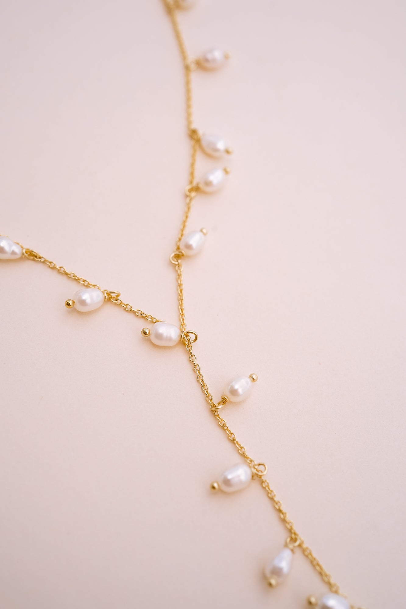 Whispering Pearl Lariat Necklace - Wander + Lust Jewelry