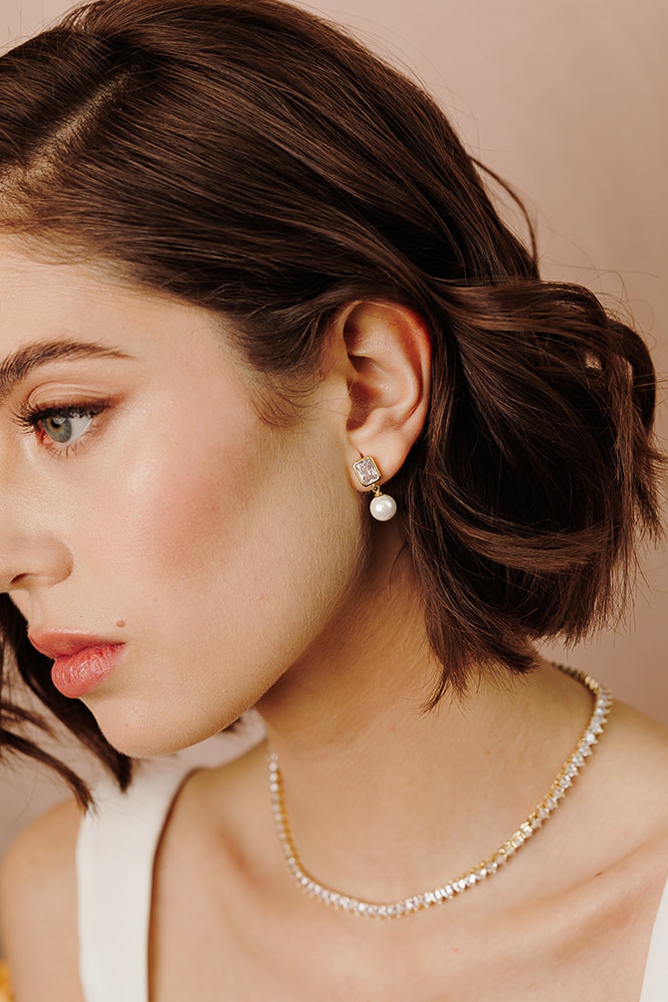 Amelia Pearl Drop Earrings - Wander + Lust Jewelry