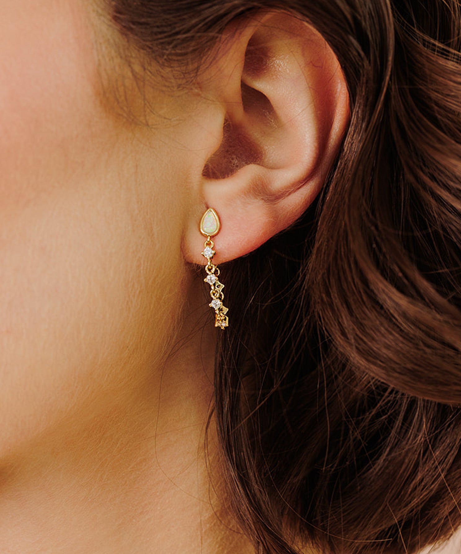 Mystic Glow Opal Dangles - Wander + Lust Jewelry