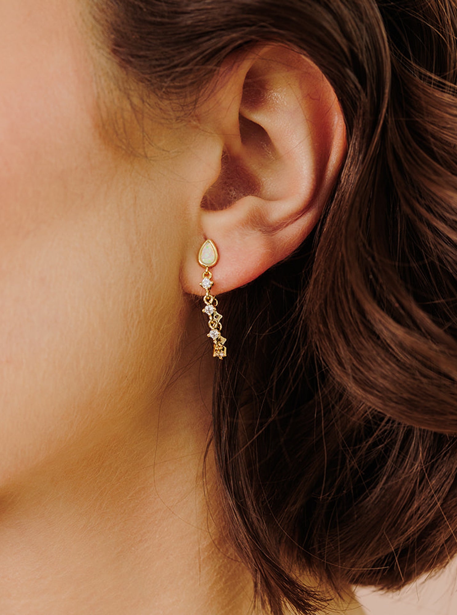 Mystic Glow Opal Dangles - Wander + Lust Jewelry