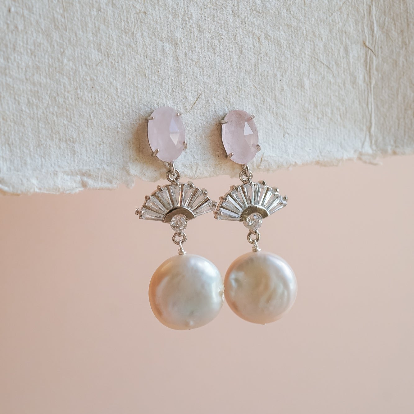 Reese Freshwater Pearl Earrings - Wander + Lust Jewelry