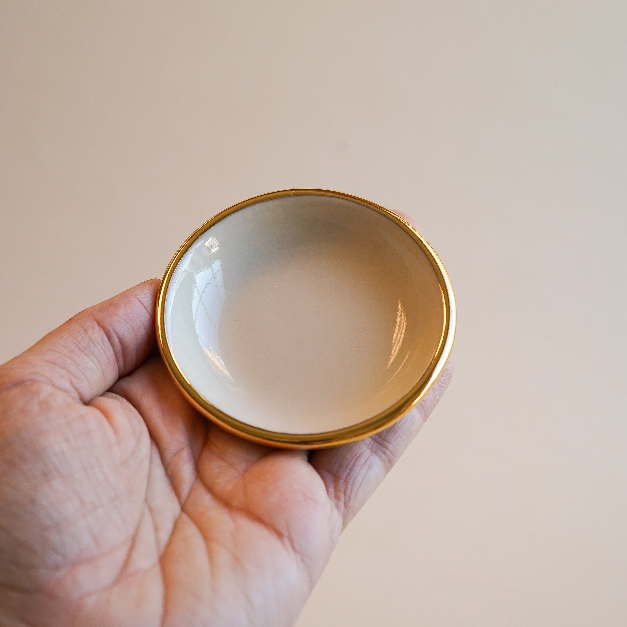 White Porcelain Jewelry Dish