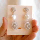 Greta Pearl Earrings - Wander + Lust Jewelry