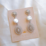 Greta Pearl Earrings - Wander + Lust Jewelry