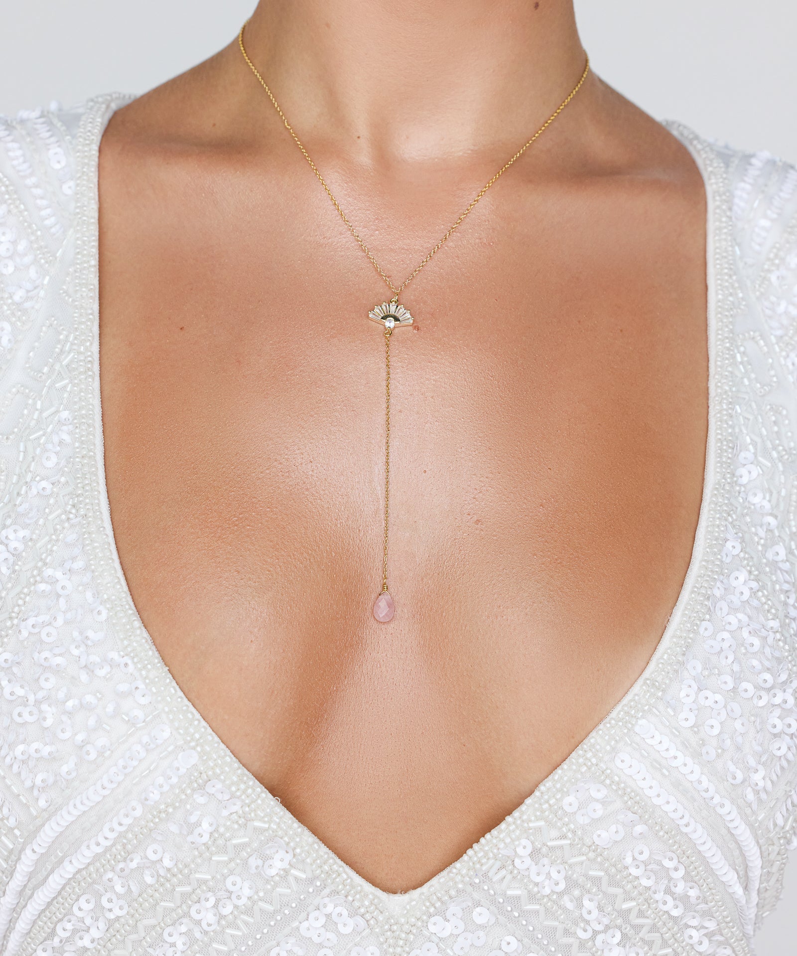 Scarlett Drop Necklace - Wander + Lust Jewelry