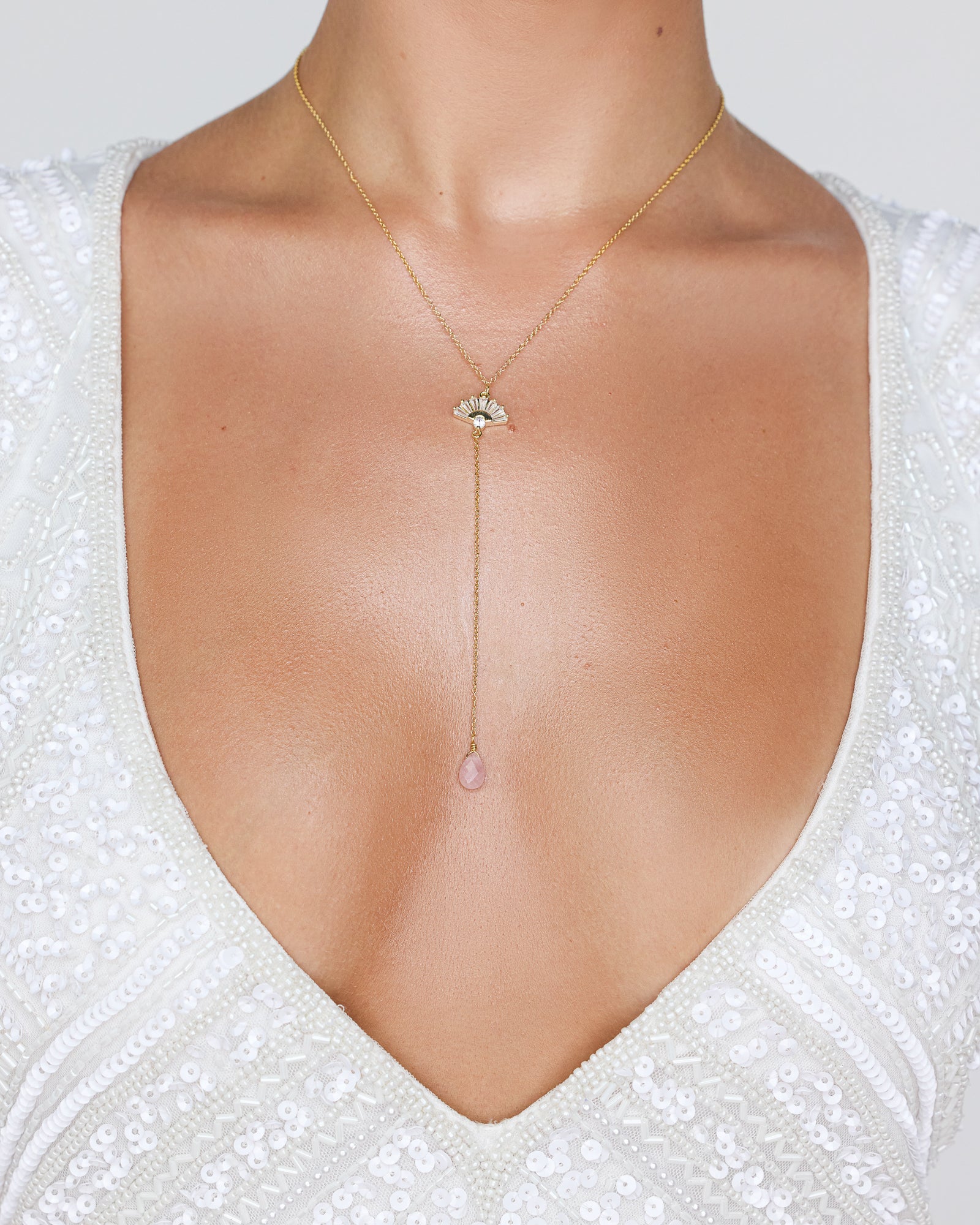 Scarlett Drop Necklace - Wander + Lust Jewelry