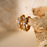 Rae Geometric Huggies - Wander + Lust Jewelry